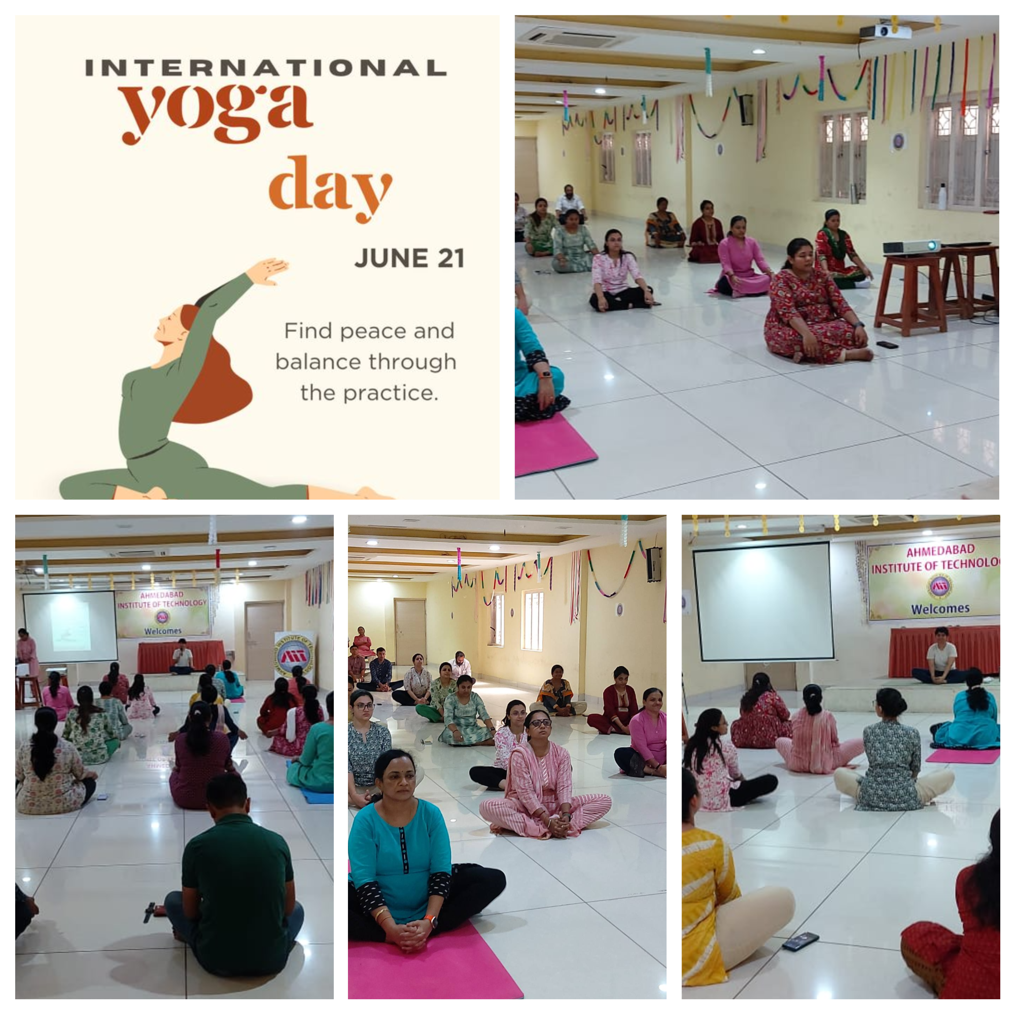 AIT Celebrates International Yoga Day with Mind and Body Renewal